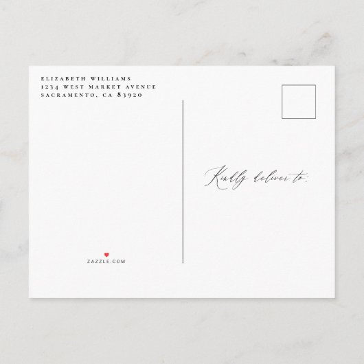 Ankündigung des neuen Datums für das Datumsskript (Rückseite)