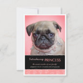 Ankündigung des neuen Pet Pink Paw Prints Foto (Vorderseite)