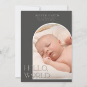 Ankündigung des neutralen Fotos des dunklen Geschl (Vorderseite)