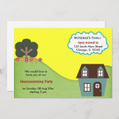 Ankündigung des offenen Hauses (Vorne/Hinten)