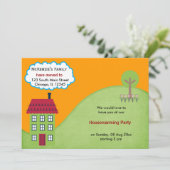 Ankündigung des offenen Hauses (Stehend Vorderseite)