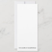 Ankündigung des offenen Hauses (Rückseite)