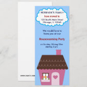 Ankündigung des offenen Hauses (Vorne/Hinten)