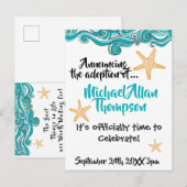 Ankündigung des Party "Starfish Adoption" (Vorne/Hinten)