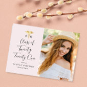 Ankündigung des Pflegepersonals auf schwarzen Buch Postkarte