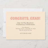 Ankündigung des Retro-Abschlusses (Rückseite)