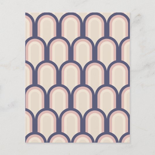 Ankündigung des Retro Blush Foto Abschluss (Rückseite)