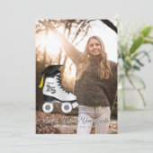 Ankündigung des Roller Skate Abschluss (Stehend Vorderseite)