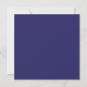 Ankündigung des Royal Blue Monogram Abschlusses (Rückseite)