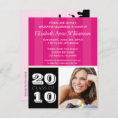 Ankündigung des Royal Stripes Abschluss (pink) (Vorne/Hinten)