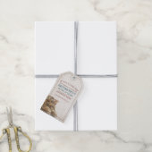 Ankündigung des Ruhestands mit alten Stiefeln V1.0 Geschenkanhänger (Mit Garn)