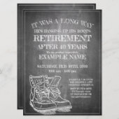 Ankündigung des Ruhestands mit alten Stiefeln V3.0 (Vorne/Hinten)