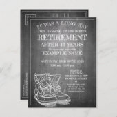 Ankündigung des Ruhestands mit alten Stiefeln V3.0 (Vorne/Hinten)