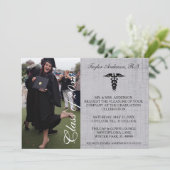 Ankündigung des Rustic Medical RN School Abschluss (Stehend Vorderseite)