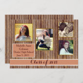 Ankündigung des rustikalen Country Orange Abschlus (Vorne/Hinten)