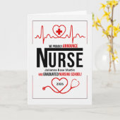 Ankündigung des Schulabschlusses für Krankenpflege (Gelbe Blume)