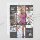 Ankündigung des stilvollen Magazine Cover Foto (Vorderseite)