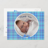 Ankündigung des Storchenjungen Fotos (Vorne/Hinten)