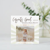 Ankündigung des Sunburst Square Abschlusses (Stehend Vorderseite)