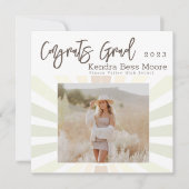 Ankündigung des Sunburst Square Abschlusses (Vorderseite)