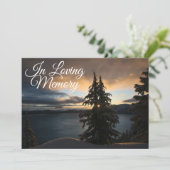 Ankündigung des Sunrise-Gedenkens am See (Stehend Vorderseite)