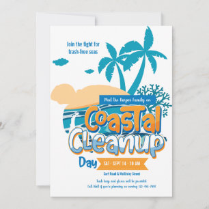 Ankündigung des Tages der Säuberung an den Küsten