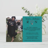 Ankündigung des trendy Medical RN School Abschluss (Stehend Vorderseite)