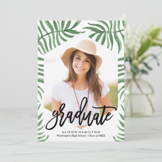 Ankündigung des tropischen Abschlusses (Stehend Vorderseite)