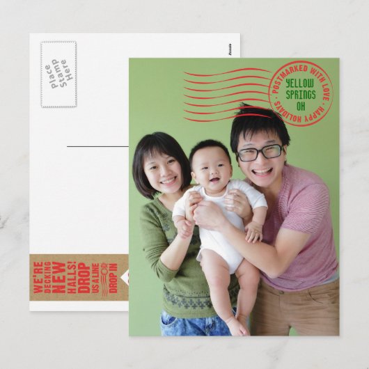 Ankündigung des Urlaubs Deck Neue Hallen (Vorne/Hinten)