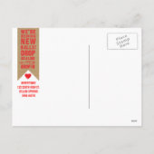 Ankündigung des Urlaubs Deck Neue Hallen (Rückseite)