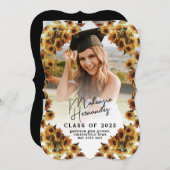 Ankündigung des Vintagen Abschlusses der Sonnenblu (Vorne/Hinten)