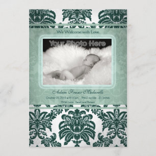 Ankündigung des Vintagen grünen Fotos