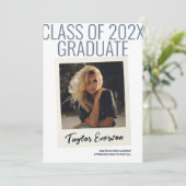 Ankündigung des Vintagen Polaroid-Inspiriert Absch (Stehend Vorderseite)