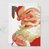 Ankündigung des Vintagen Santa Open House (Vorderseite)