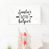 Ankündigung des Weihnachtsmannes Banner (Insitu)