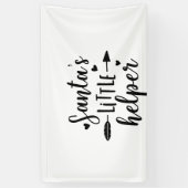 Ankündigung des Weihnachtsmannes Banner (Vertikal)