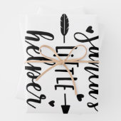 Ankündigung des Weihnachtsmannes Geschenkpapier Set (Beispiel)