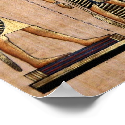 Ankündigung durch die Götter Poster (Ecke)