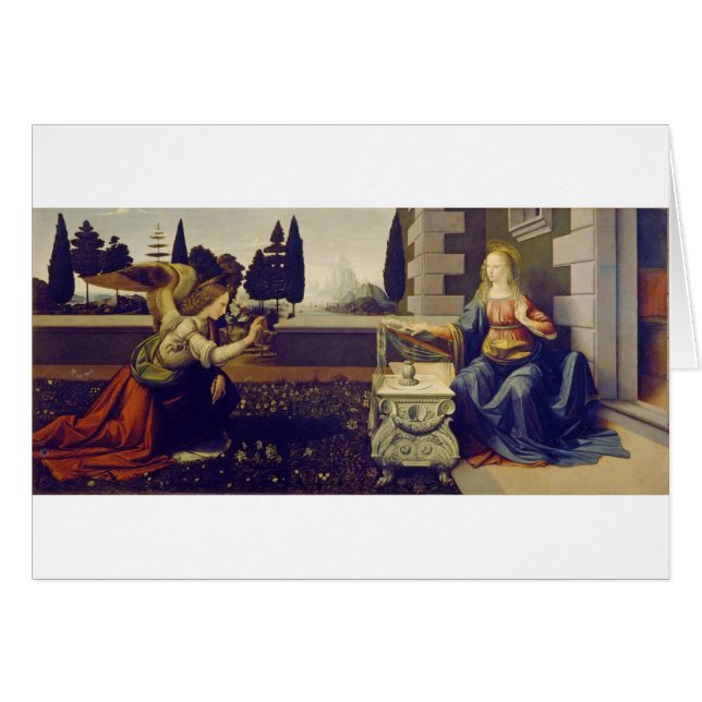 Ankündigung durch Leonardo da Vinci (Vorderseite (Horizontal))