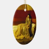 Ankündigung durch Tanner-Verzierung Keramikornament (Rechts)