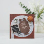 Ankündigung einer Basketballschwangerschaft (Stehend Vorderseite)