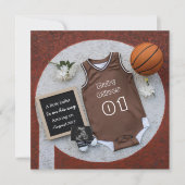 Ankündigung einer Basketballschwangerschaft (Vorderseite)