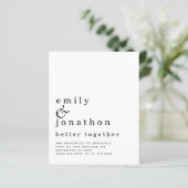 Ankündigung einer besseren Verlobung für den Haush (Stehend Vorderseite)