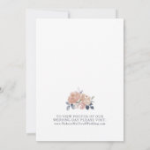 Ankündigung einer einfachen rustikalen Blumenverkü (Rückseite)