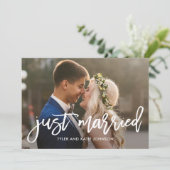 Ankündigung einer farbenfrohen Hochzeitsfeier (Stehend Vorderseite)