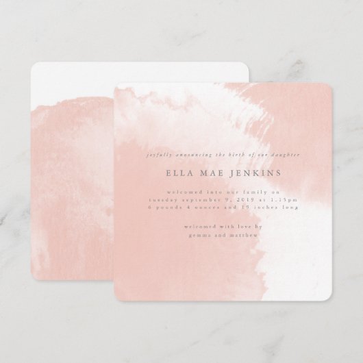 Ankündigung einer Gebärmutterhalsanmeldung (Vorne/Hinten)