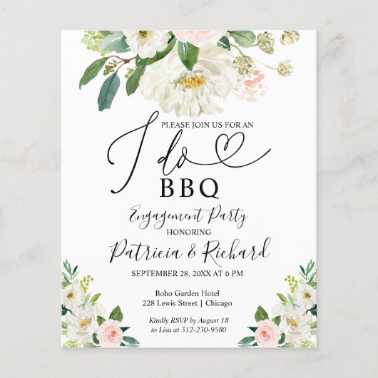 Ankündigung einer GRILLEN-Engagement-Partei für Ha (Vorderseite)