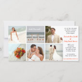 Ankündigung einer Hochzeit im Custom Foto (Vorderseite)