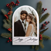 Ankündigung einer Hochzeit im Minimalistischen Arc