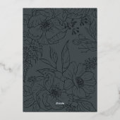 Ankündigung einer Hochzeit mit verheirateten und h (Rückseite)